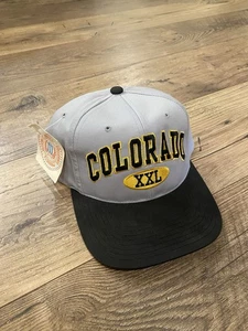 NWT Vintage Colorado Buffaloes Hat Cap Snap Back NCAA Football Sports 90’s - Picture 1 of 6