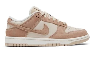 Nike Dunk Low SE Sanddrift Cáñamo Vela Tostado Gamuza Para Mujer 8/6.5Y FD0873-126 ¡NUEVO! - Imagen 1 de 5