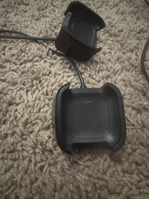 Fitbit  Charging Cable for Fitbit Versa 2 - Black X 2 - Image 1 of 2