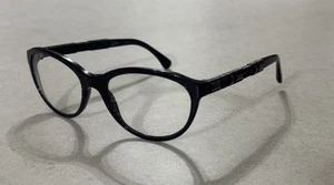 Chanel Black Women's Eyeglasses Frame Only - Made In Italy - Picture 1 of 5