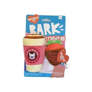 BARK I Chews You: Frenchie Kiss Kaffeetassen-Set 2er-Set Spielzeug für kleine Hunde Größe S-M - Bild 1 von 4