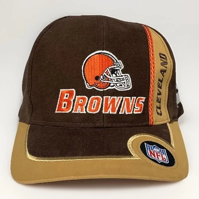Boné vintage Puma Pro Line NFL Cleveland Browns logotipo ajustável - Imagem 1 de 4