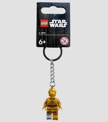 Lego - Star Wars -  Minifigure Keychain - C-3PO - NEW - Image 1 of 3