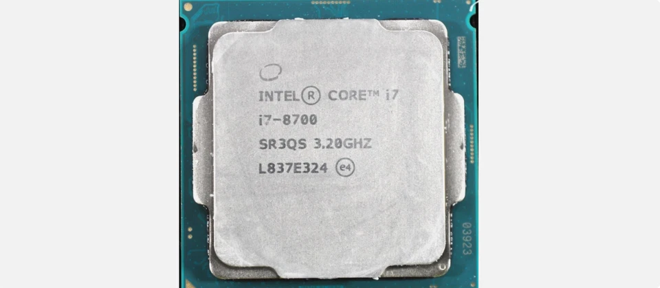 PROCESADOR INTEL CORE I7-8700 | 3,20 GHZ | SR3QS Foto 1 de 1