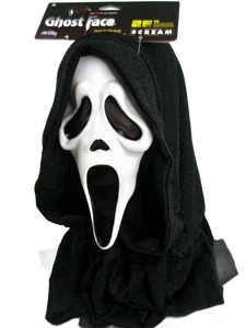 Adult Scream 25th Anniversary Ghost Face Costume Mask Officially Licensed - Picture 1 of 3