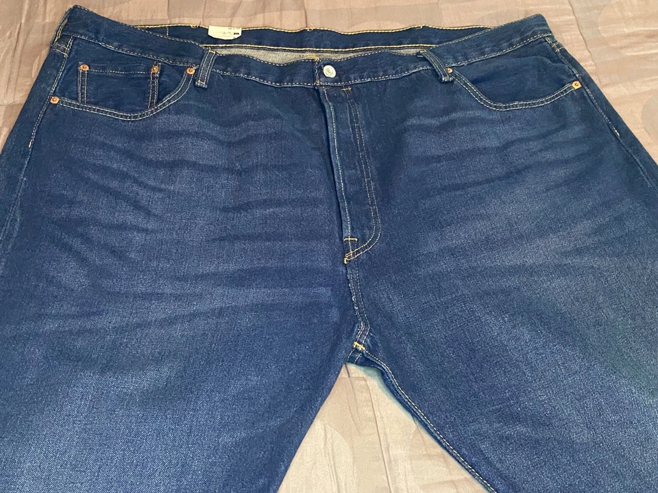 Levi’s 501 Original Stretch Button Fly Jeans Men’s 57x30 Big & Tall
