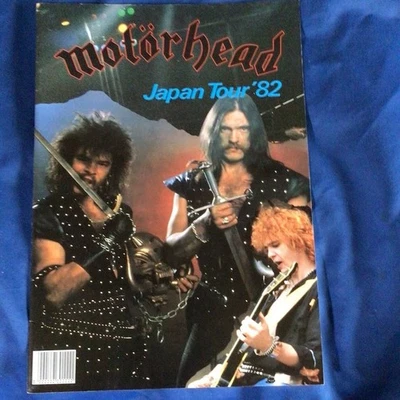 Libro de gira Motorhead Japón 1982 Foto 1 de 4