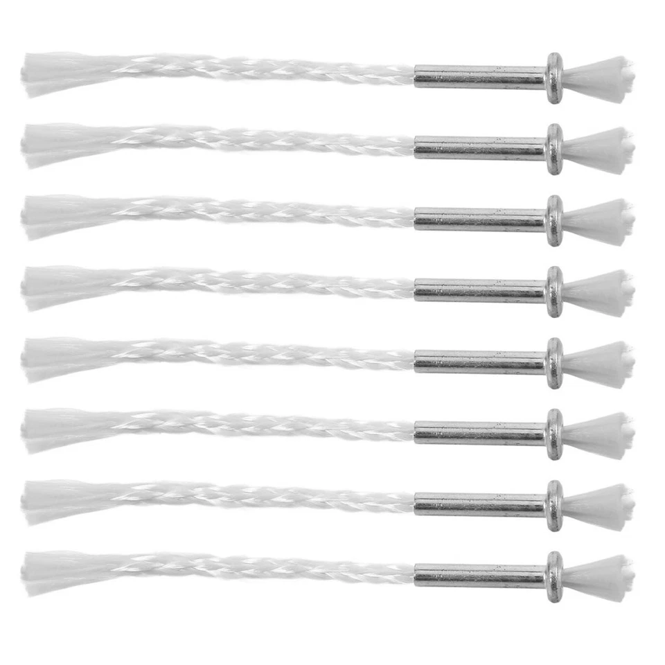  8 Pcs Offering Wicks Oil Lamp Kerosene Lantern Replacement Labs Cotton - Image 1 of 4