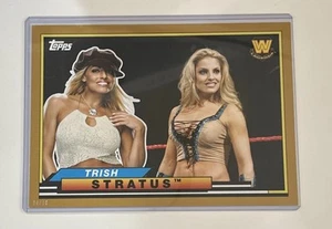 2018 Topps Heritage WWE 5x7 Big Legends Gold BL-49 Trish Stratus 4/10 - Bild 1 von 3