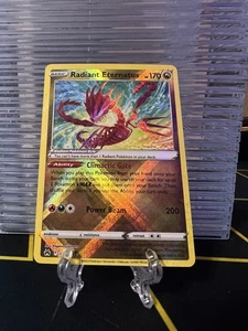 Carta Pokémon Radiant Eternatus 105/159 Radiant Rare Crown Zenith - Imagen 1 de 8