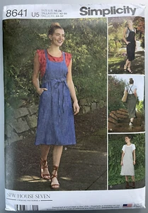 Simplicity Sewing Pattern #8641, Size 14-16-18-20-22-24, Misses' Jumpers - Picture 1 of 2