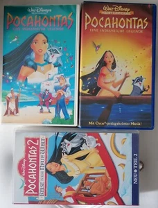 Disney Pocahontas Sammlung VHS Pal DE Retro Vintage  - Bild 1 von 4