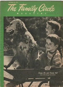 Family Circle Magazine September 1945 Sons of Hoagy Dog - Picture 1 of 2