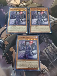 Yugioh - Vampire Vamp DASA-EN050 NM 1st ed Super Rare x3 - Foto 1 di 1