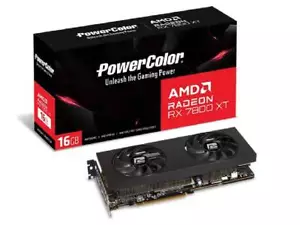 PowerColor Radeon RX 7800 XT 16GB GDDR6 Graphics Card RX7800XT 16G-P - Picture 1 of 6