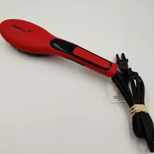 Thairapy 365 Thermal Straightening Brush -Red with Digital Display - Picture 1 of 8