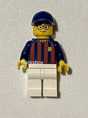 Lego (40485) Soccer Fan - FC Barcelona, Male, White Legs minifigure - Image 1 of 2