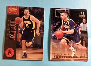 (2) 1994 Pallacanestro classica Jason Kidd Ted Williams #33 4 Sport #190 Rookie RC  - Foto 1 di 6
