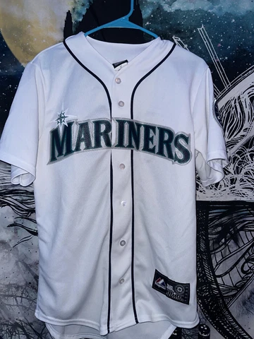 MLB Majestic Seattle Mariners Robinson Cano #22 Baseball Jersey Sz Adult Small Cover