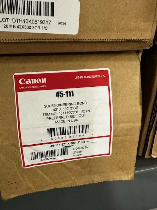 4511100356 42X500 20# BOND - Image 1 of 1