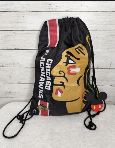 Chicago Blackhawks Logo Drawstring Bag Cover