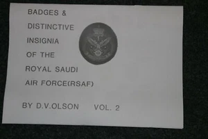 KOPIE VON ABZEICHEN & MARKANTEN ABZEICHEN ROYAL SAUDI AIR FORCE BUCH - Bild 1 von 3