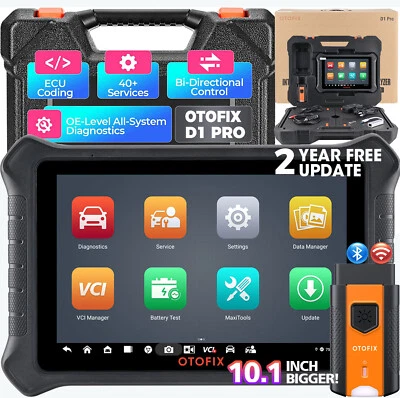2025 OTOFIX D1 PROS Outils Diagnostic Auto OBD2 scanner Tous Système Codage ECU - Image 1 of 4