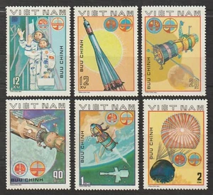 Estampillas de Vietnam Colección Misión Espacial Scott # 1063-1068 MNH - Imagen 1 de 1