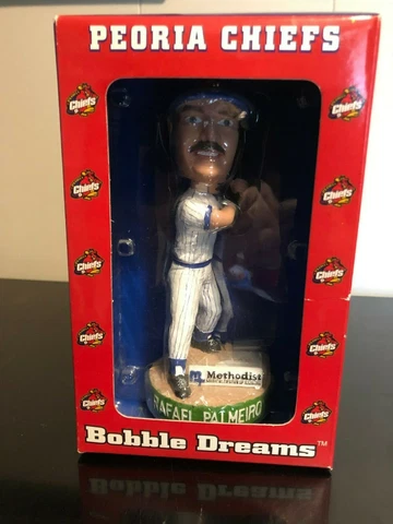 Rafael Palmeiro Peoria Chiefs MWL SGA NIB Bobblehead 2003 Cover