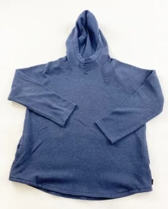Burton Hoodie Sweatshirt Womens Large Blue Pockets - Picture 1 of 4