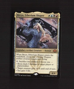 Tarjeta Breya, Etherium Shaper 0289 Modern Horizons 3 Mythic Magic The Gathering - Imagen 1 de 5