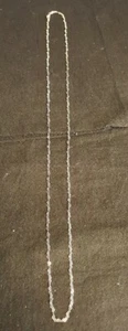 COLLAR DE CORAZONES DE PLATA ESTERLINA DE COLECCIÓN MILOR ITALIA 925 34 PULGADAS DE LARGO ESTADO - Imagen 1 de 7