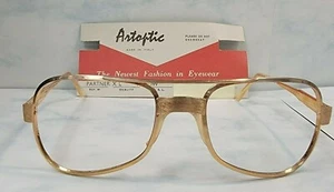 Vintage ARTOPTIC MENS ITALIAN EyeGlasses Frames FRAME ITALY  - Picture 1 of 11