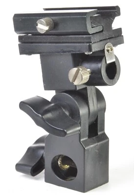 Adaptador de soporte para paraguas f/Speedlight, ajustable Foto 1 de 4