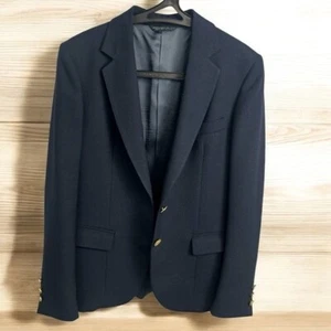 Vintage Atemberaubender Union Made Marineblau Preppy Goldknopf Blazer, "Walkers" - Bild 1 von 10