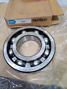 Rodamiento de bolas de ranura profunda abierto SKF 6320 100x215x47 mm - Imagen 1 de 1