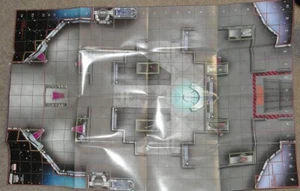 Heroclix & Miniatures Battle Map (Titan / Deep Space) 1 1/2" Squares - Picture 1 of 2