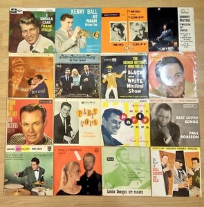 RECORDS~ 16 X 7" Vinyl E.P.s ~50s~60s~Various Artists~ Job Lot ~ ALL LISTED - Picture 1 of 14