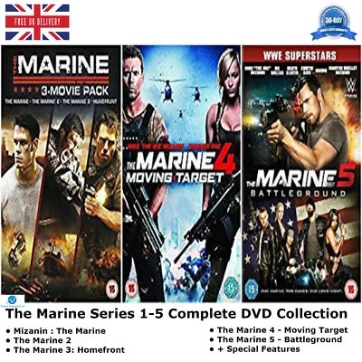 THE MARINE Series 1-5 Complete Collection 1 2 3 4 5 + Features Sealed UK R2 DVD - Image 1 of 4