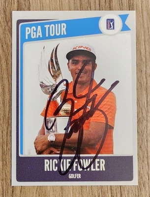 Rickie Fowler Signed Custom Golf Card PGA Augusta Masters LEGEND RAD - Image 1 of 2