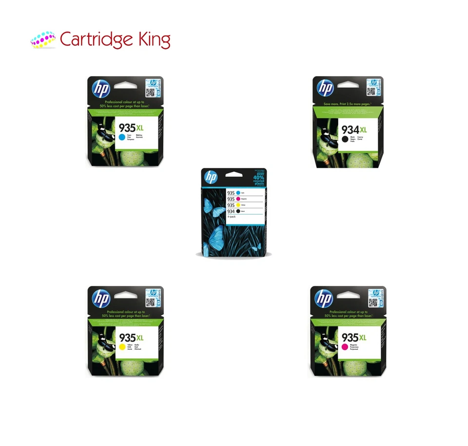 HP 934 / 935 Ink Cartridges Original - Image 1 of 1