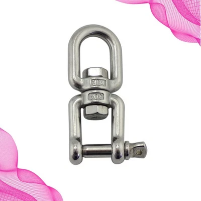 2pcs Chain Swivel Ring Small Practical Durable Metal Swivel Ring (4mm-304) ? - Image 1 of 4