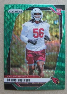 Darius Robinson 2024 GREEN Panini Prizm #325 Arizona Cardinals NFL - Bild 1 von 2