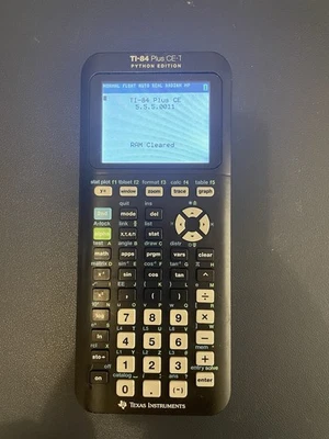 Texas Instruments TI-84 Plus CE-T Python Edition Calculator (Charger Included) - Image 1 of 4