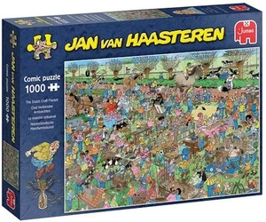 NEU Jumbo 1000 Teile Puzzle Jan van Haastern Der niederländische Handwerksmarkt - Bild 1 von 2