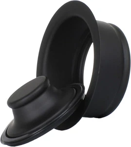 Flangia e Tappo per Lavello Smaltimento Spazzatura Universale Nero Opaco, Adatto Standard... - Foto 1 di 12