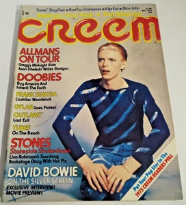 Vintage CREEM Rock Magazine 1975 December DAVID BOWIE EUC - Bild 1 von 5