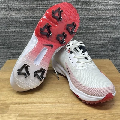 Nike Air Zoom Infinity Tour 2 Zapatos de Golf Hombres Blanco Rojo Universitario FD0217-101 NUEVO Foto 1 de 4