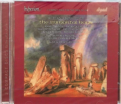Rutland Boughton: The Immortal Hour MELVILLE ECO Anne Dawson 2-CD NEW 1983 Reiss Foto 1 de 2