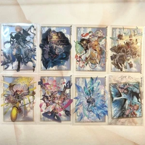 Juego de cartas de fantasía Granblue 8 piezas coleccionables transparente Vol.2 deber pagado o reembolsado - Imagen 1 de 1